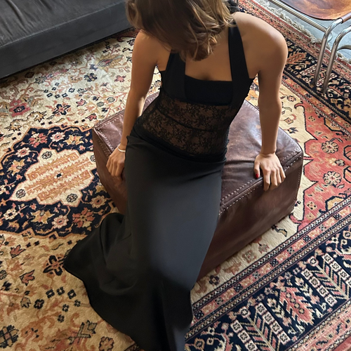 belle skirt in noir